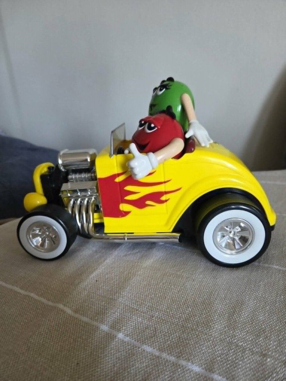 M&M Rebel Without A Clue Hot Rod Candy Dispenser - Limited Edition